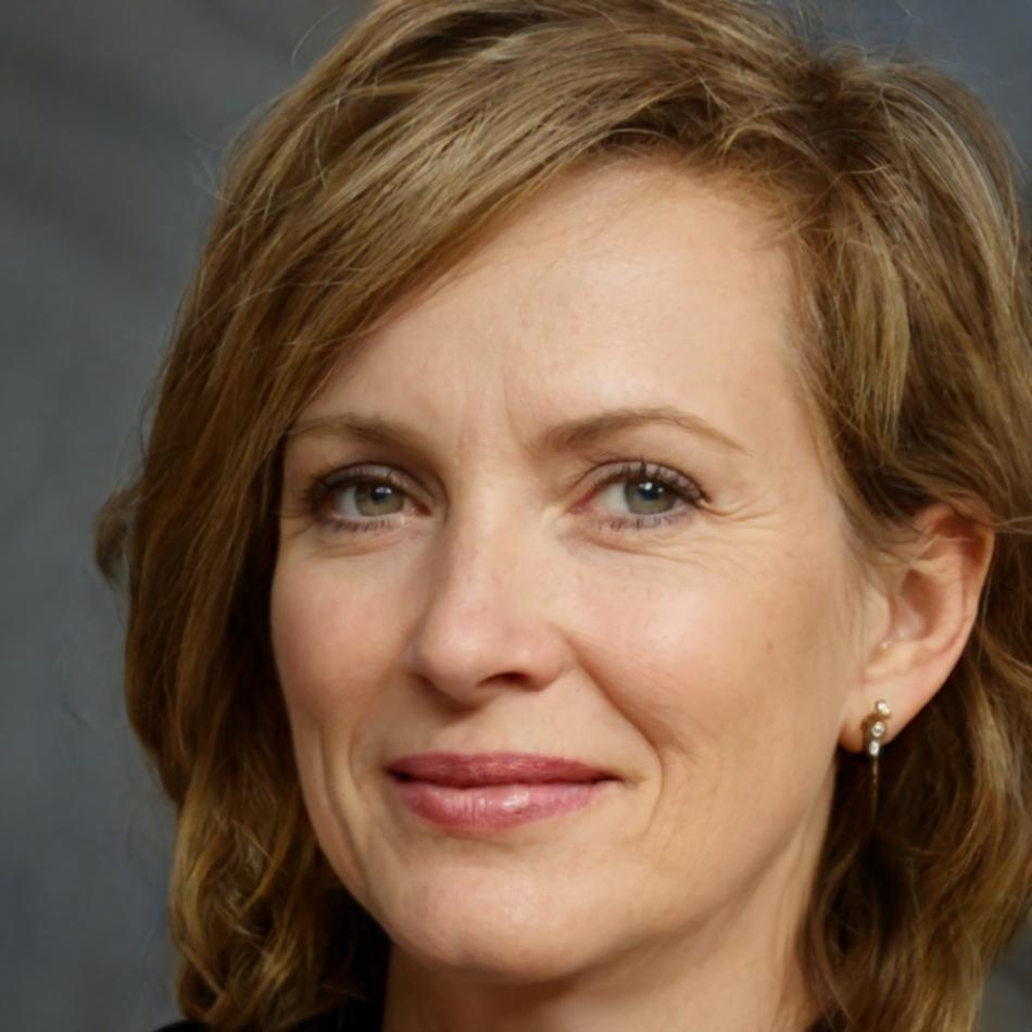 Portrait of Vera Caldwell, brand identity designer